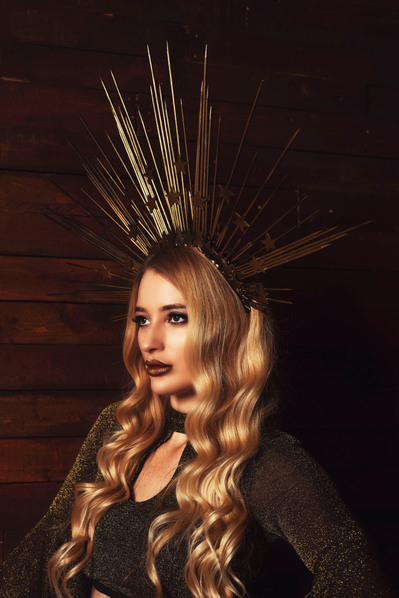 Top Scotland model poses for clothing line in a studio for best Glasgow commercial photographer at fashion photoshoot - Photography by Nate Cleary