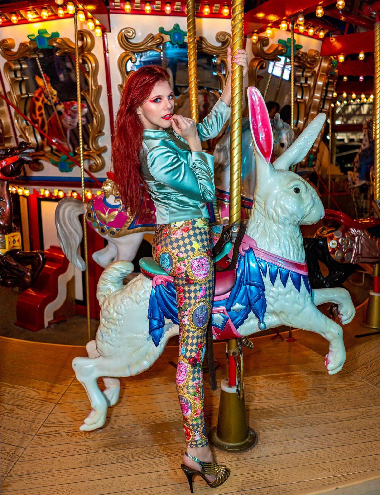 Top model in Scotland poses outdoors for best Glasgow commercial fashion photographer for clothing line in magazine photo shoot - Photography by Nate Cleary