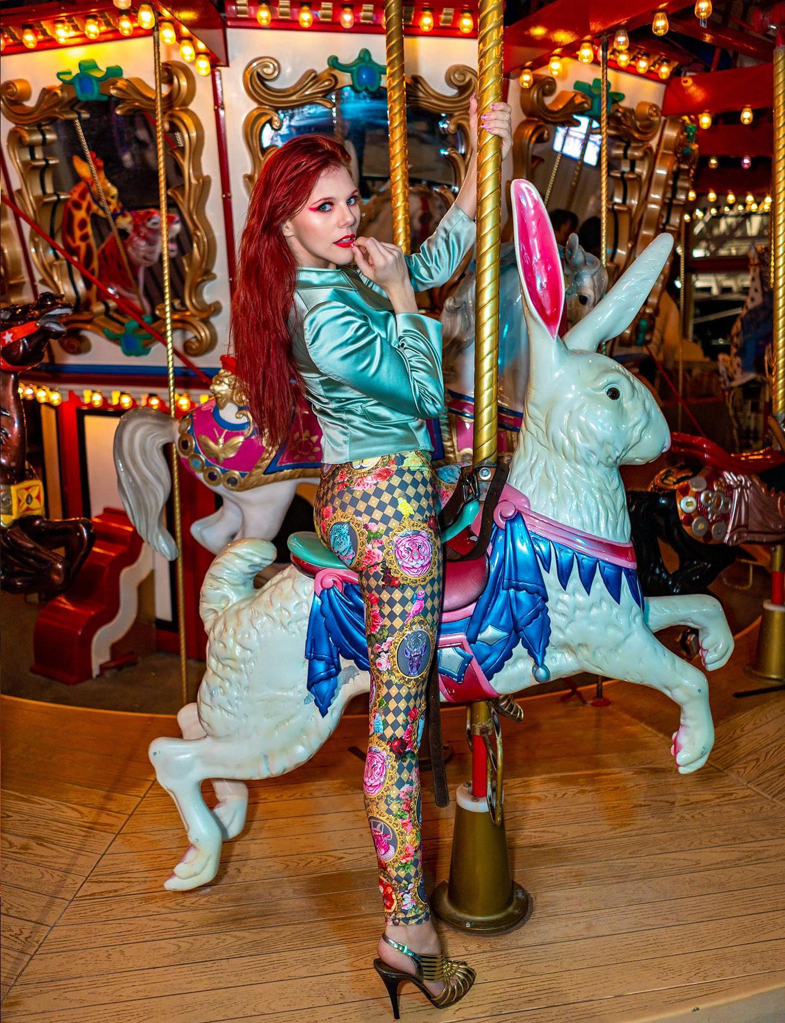 Top model in Scotland poses outdoors for best Glasgow commercial fashion photographer for clothing line in magazine photo shoot - Photography by Nate Cleary