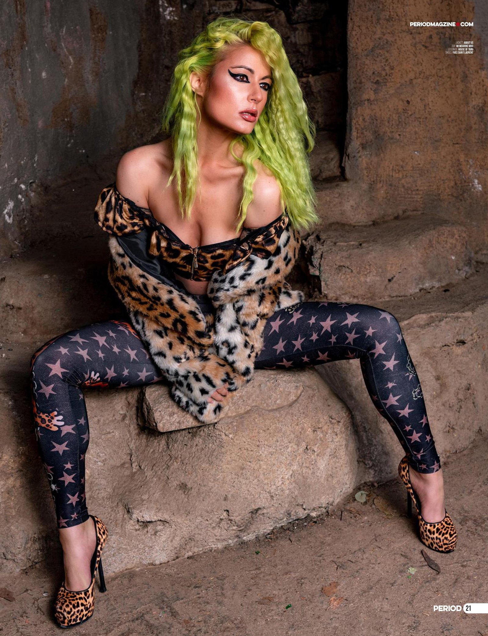 Top model in Scotland poses outdoors for best Glasgow commercial fashion photographer for clothing line in magazine photo shoot - Photography by Nate Cleary
