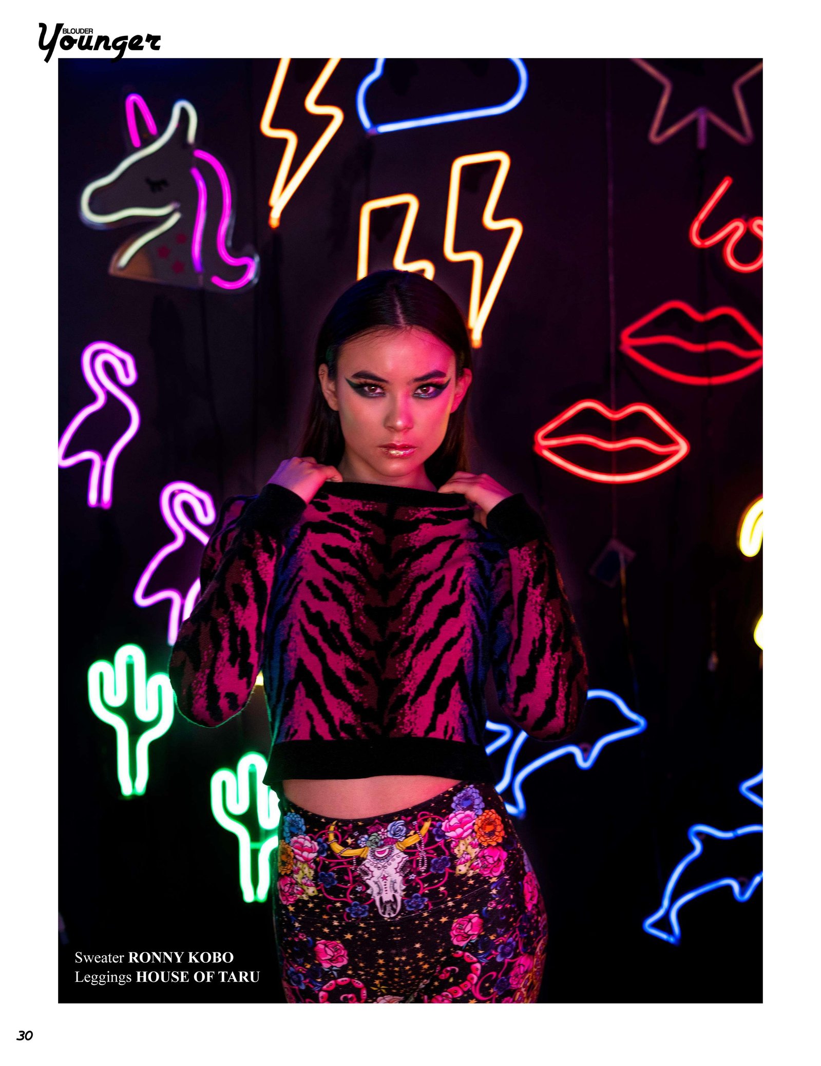 Top models in Scotland pose in studio for best Glasgow commercial fashion photographer for clothing line in magazine photo shoot - Photography by Nate Cleary