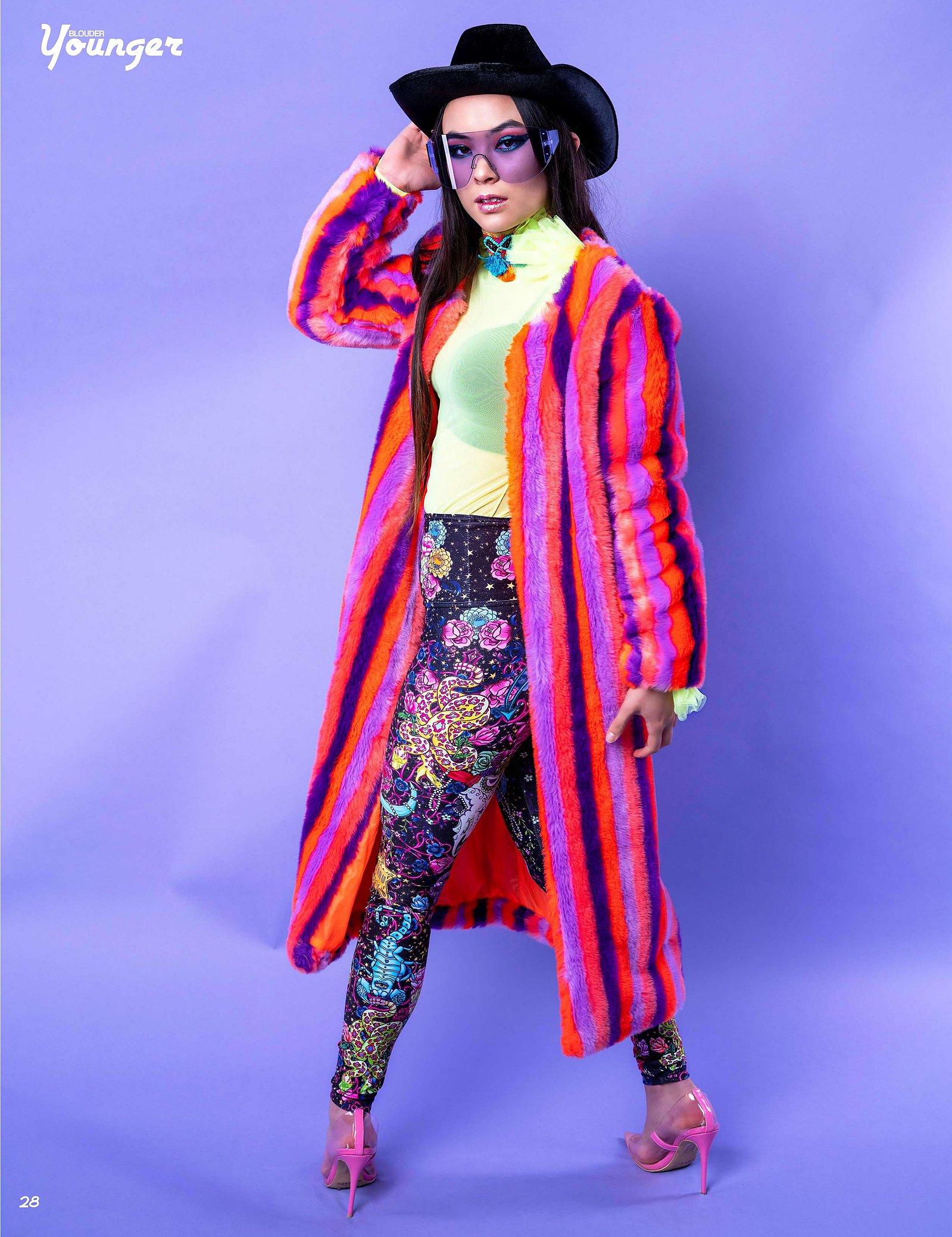 Top models in Scotland pose in studio for best Glasgow commercial fashion photographer for clothing line in magazine photo shoot - Photography by Nate Cleary