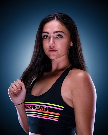 Glasgow model client posing for Fitness studio headshot session - Photography by Nate Cleary
