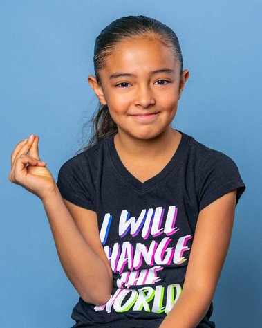 Student child yearbook headshot session - Photography by Nate Cleary
