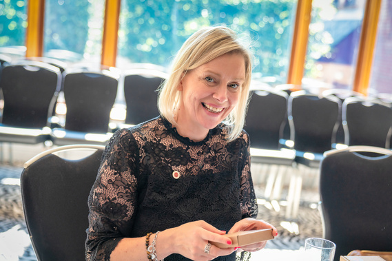 Speaker at Glasgow Corporate Event  Ceremony - Photography by Nate Cleary