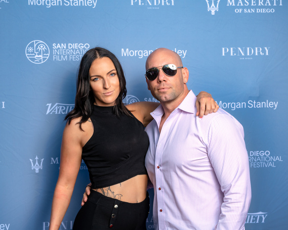 Guests posing at red carpet for International Film Festival- Photography by Nate Cleary