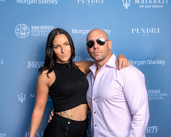 Guests posing at red carpet for International Film Festival- Photography by Nate Cleary