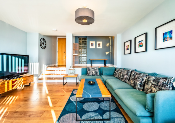 Wide-angle natural light view for Scotland Interior HDR Property - Photography by Nate Cleary