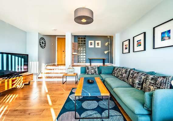 Wide-angle natural light view for Scotland Interior HDR Property - Photography by Nate Cleary