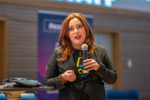 Speaker at Edinburgh Corporate Event  Ceremony - Photography by Nate Cleary