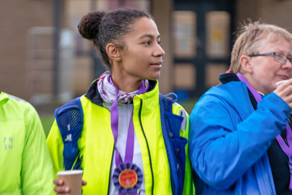 Bicyclist awards ceremony event in Glasgow for COP26- Photography by Nate Cleary