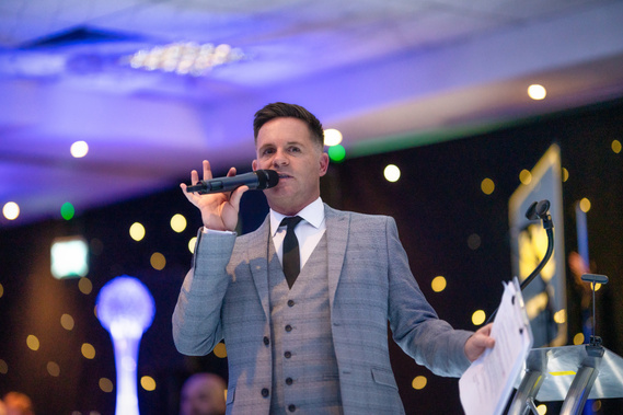 Glasgow Corporate Charity Gala Event Ladies Lunch for Kilbryde Hospice at Holiday Inn East Kilbride - Photography by Nate Cleary