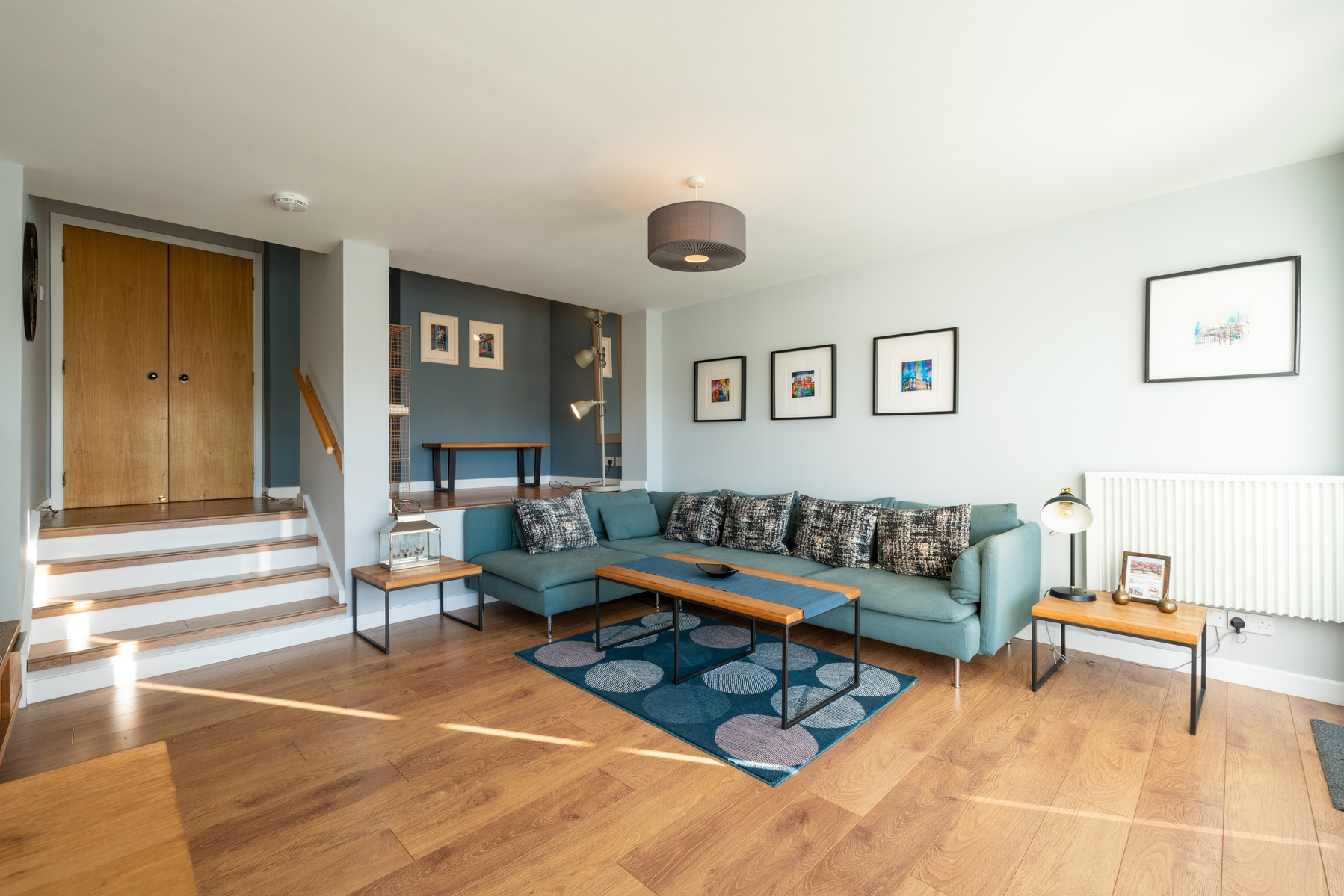 Pre-edited flat image for Scotland Interior HDR Property - Photography by Nate Cleary