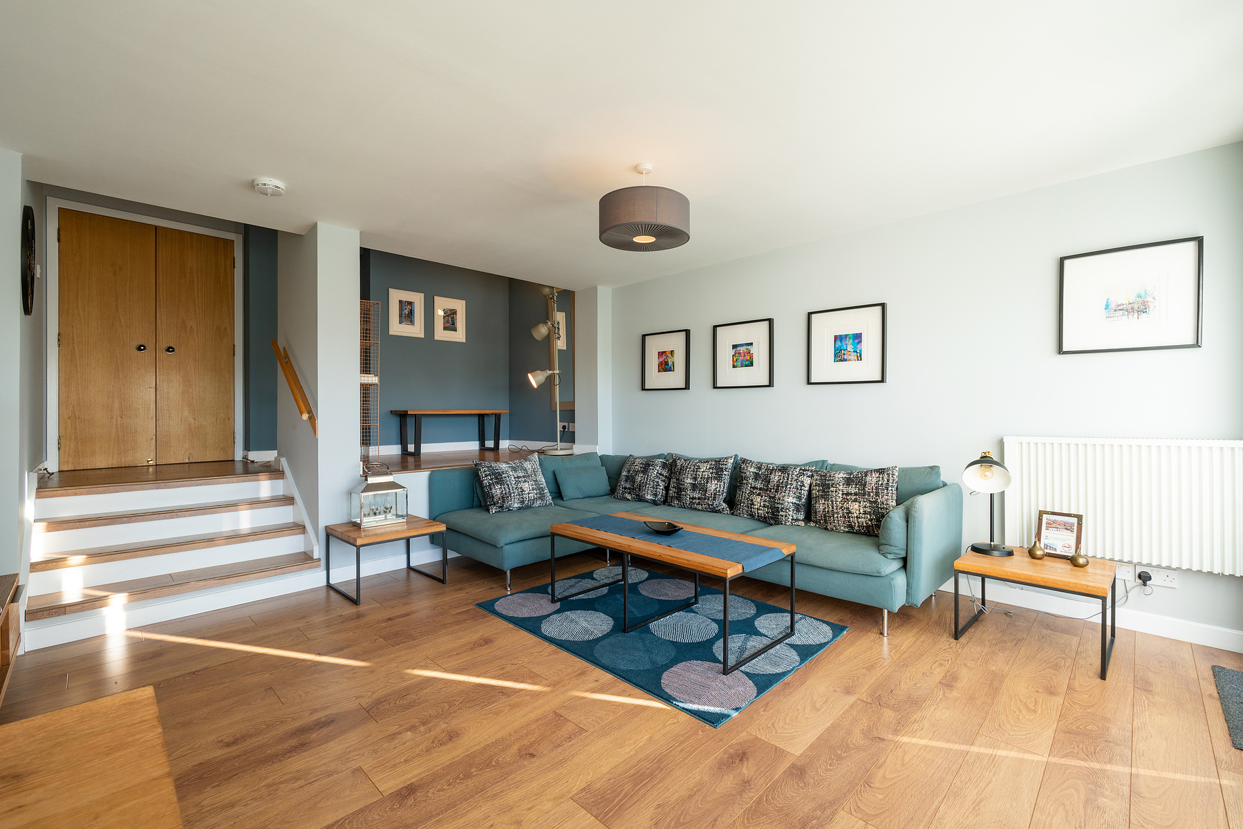 Pre-edited flat image for Scotland Interior HDR Property - Photography by Nate Cleary