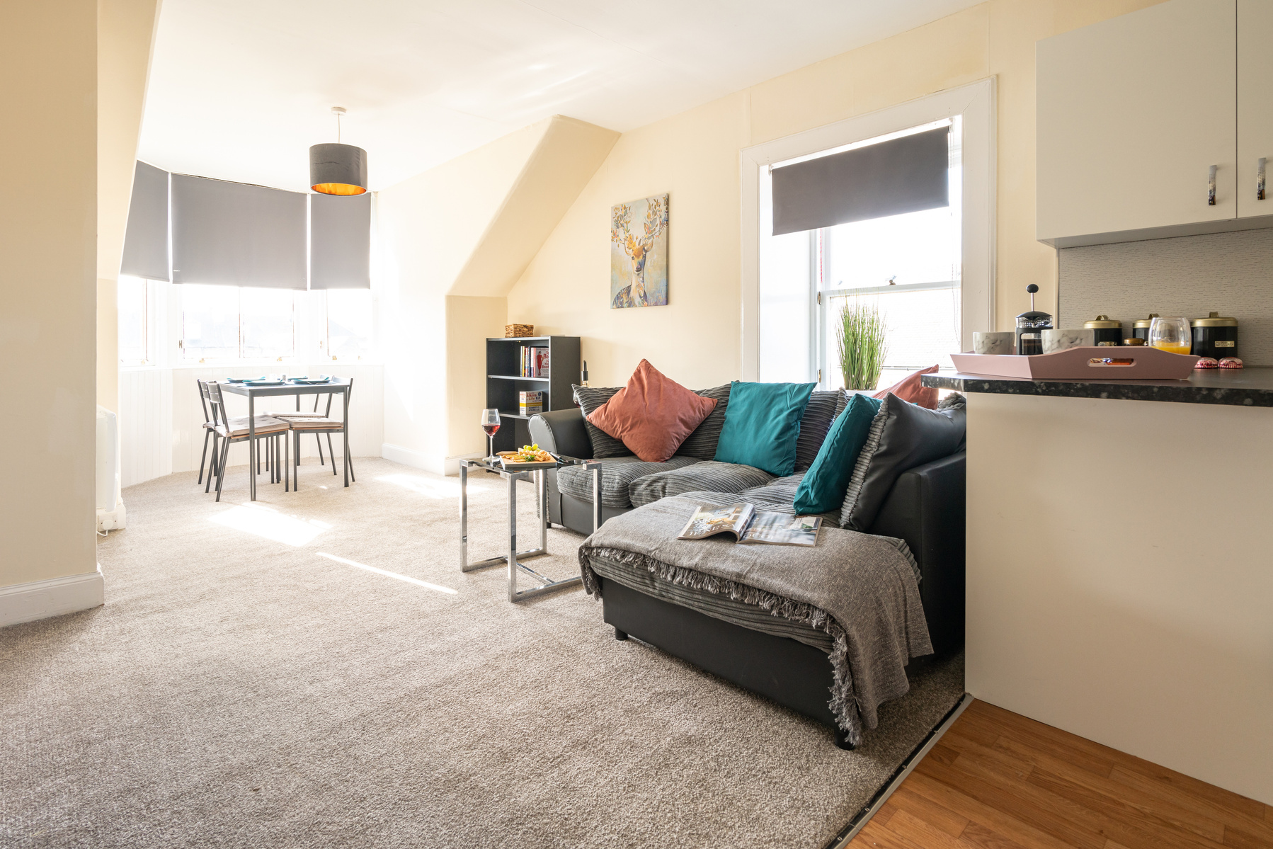 Pre-edited flat image for Scotland Interior HDR Property - Photography by Nate Cleary