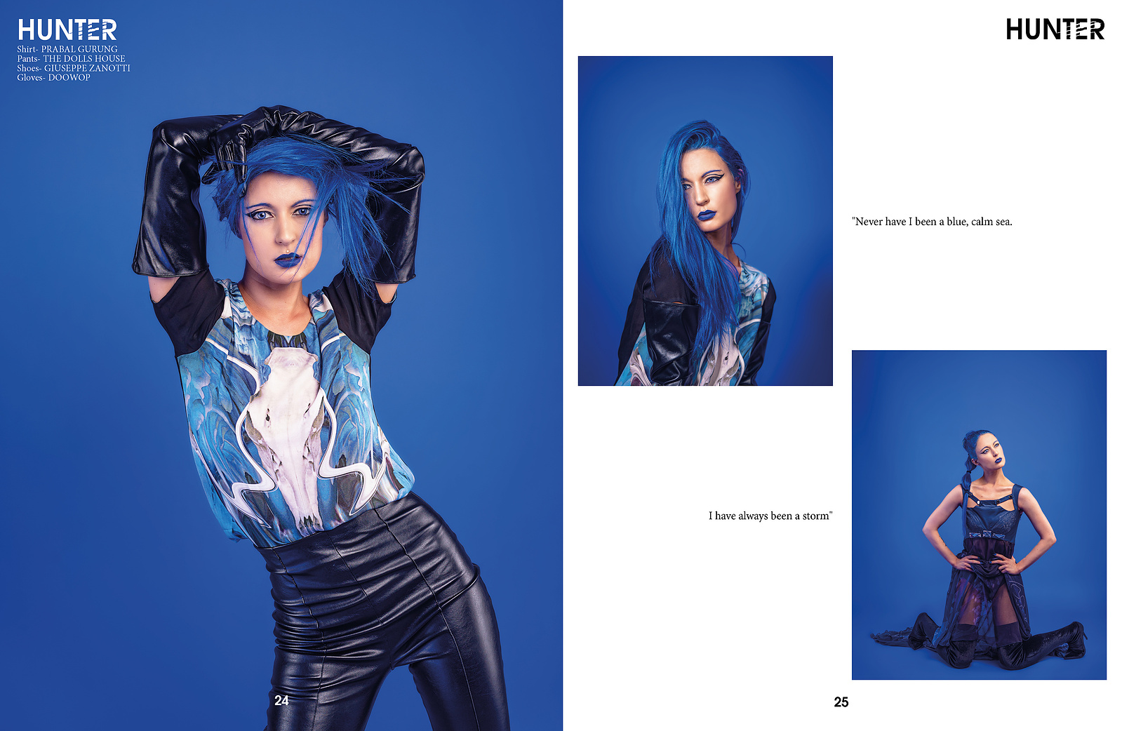 Top model in Scotland poses for best Glasgow commercial fashion photographer for clothing line in magazine photo shoot - Photography by Nate Cleary
