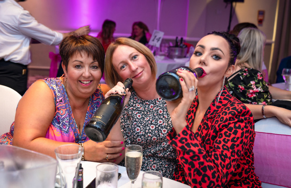 Glasgow Corporate Charity Gala Event Ladies Lunch for Kilbryde Hospice at Holiday Inn East Kilbride - Photography by Nate Cleary