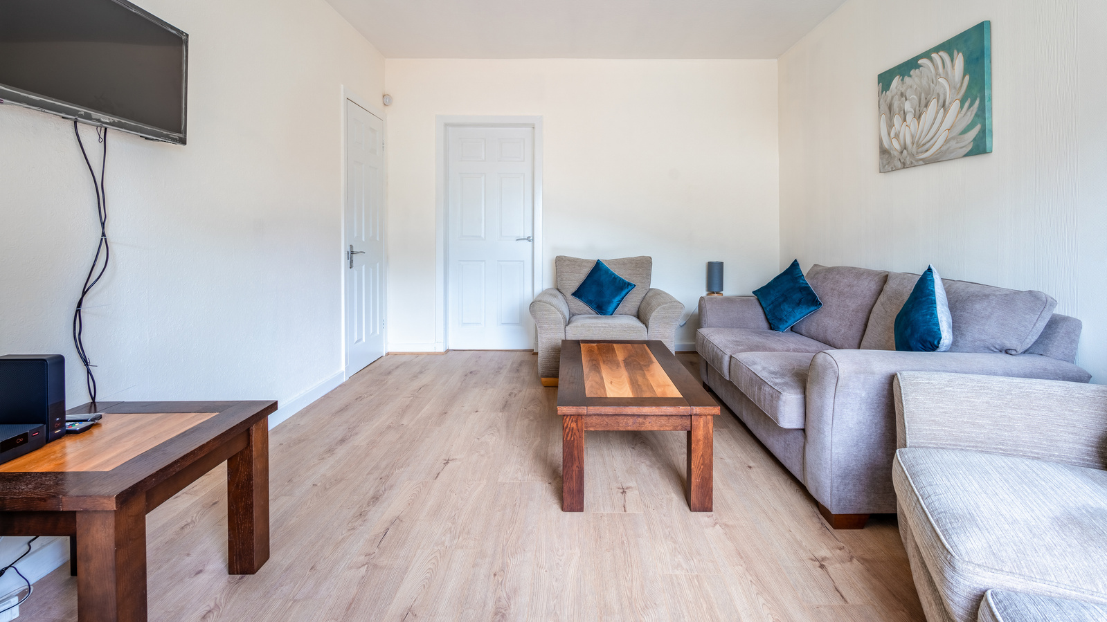 Living Room for Scotland Interior Property in Glasgow - Photography by Nate Cleary