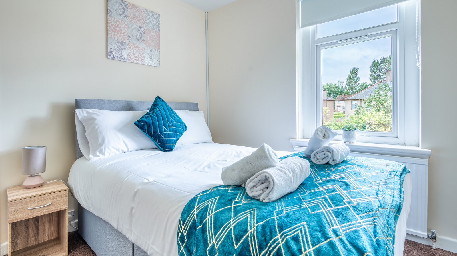 Bedroom for Scotland Interior Property in Glasgow - Photography by Nate Cleary