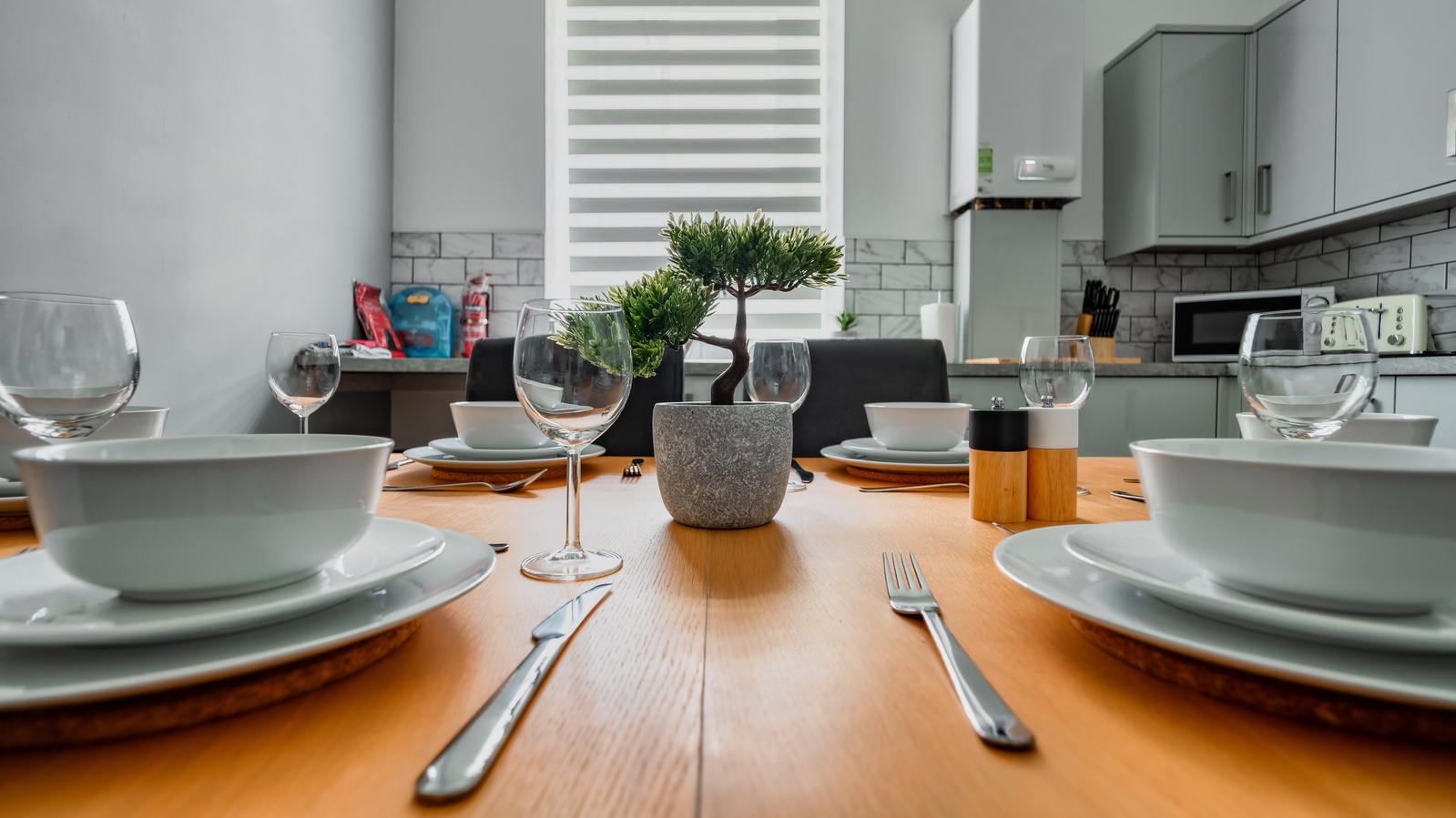 Dining Room Table for Scotland Interior Property in Glasgow - Photography by Nate Cleary
