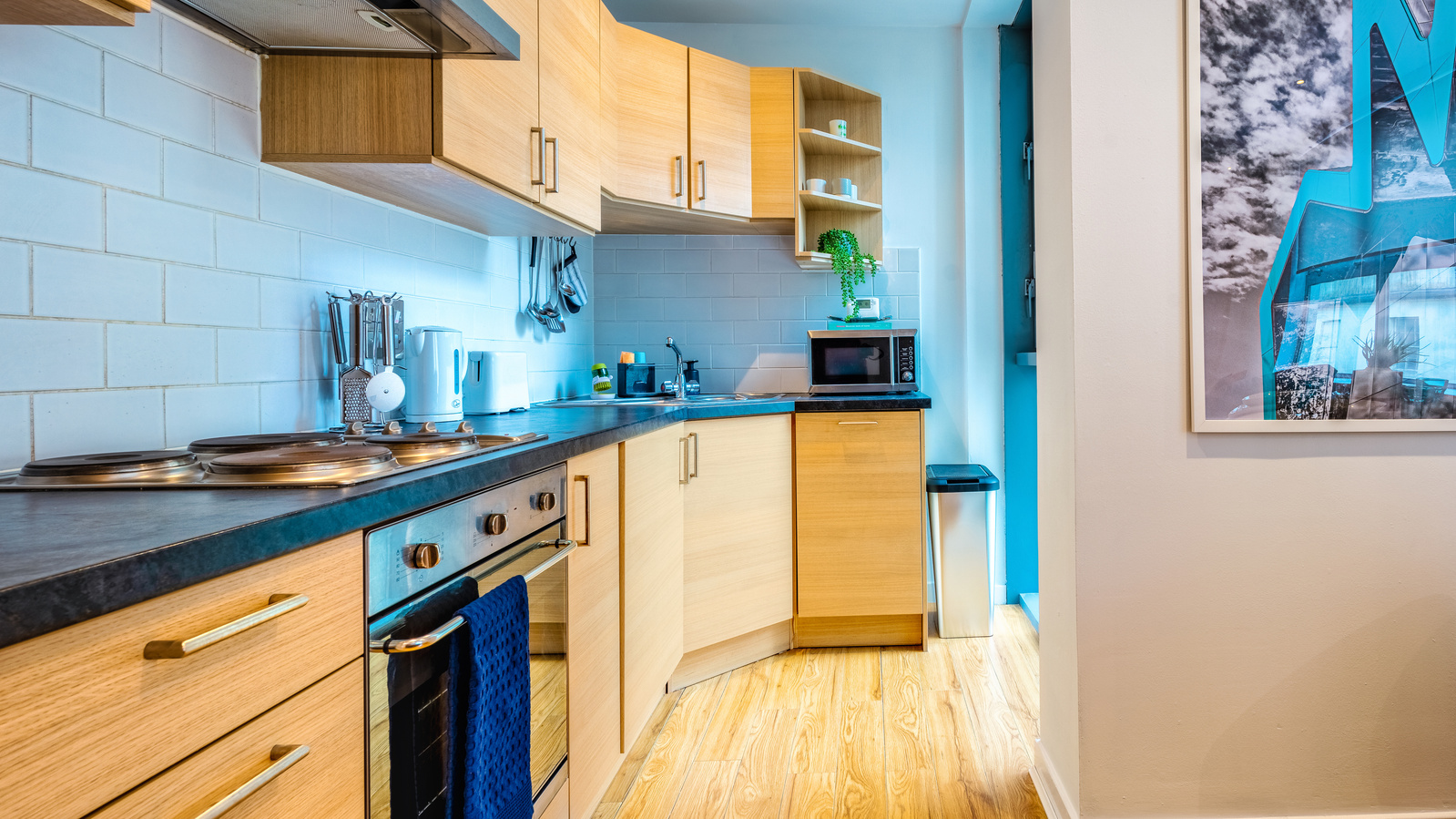 Kitchen for Scotland Interior Property in Glasgow - Photography by Nate Cleary