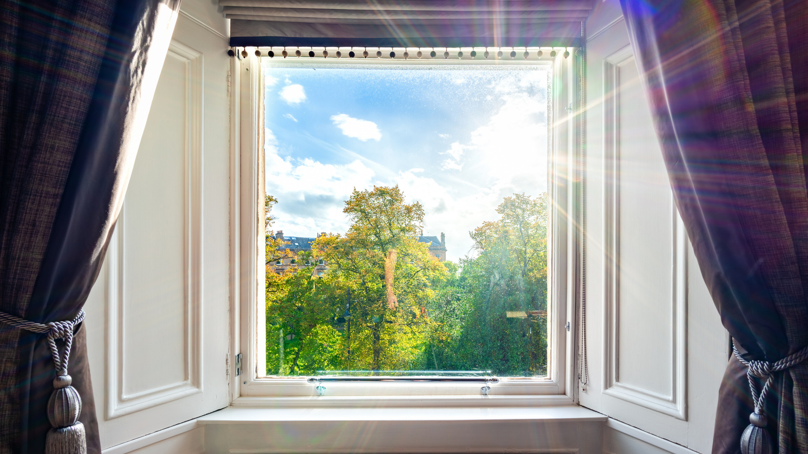 Living Room Window for Scotland Interior Property - Photography by Nate Cleary
