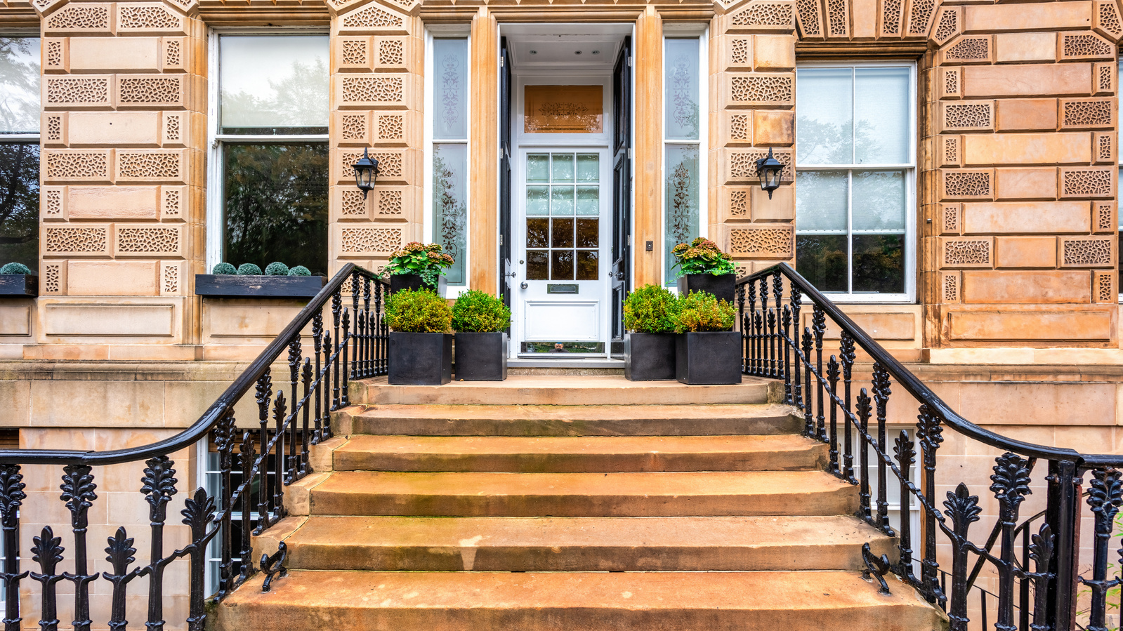 Exterior entrance for Scotland Interior Property - Photography by Nate Cleary