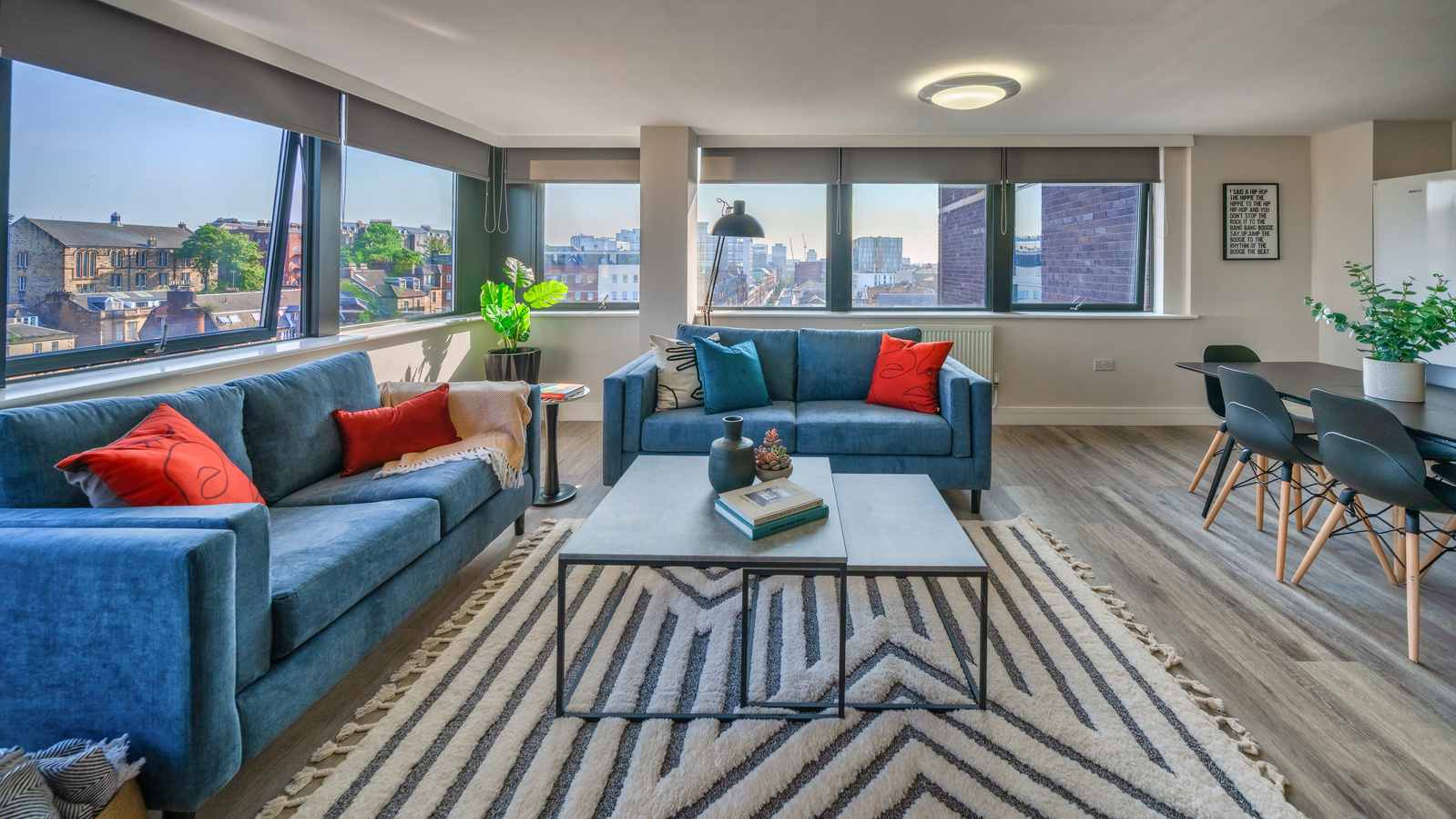 Living Room for Scotland Interior HDR Property - Photography by Nate Cleary