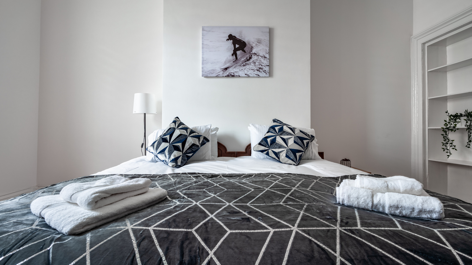 Bedroom for Scotland Interior Property in Glasgow - Photography by Nate Cleary