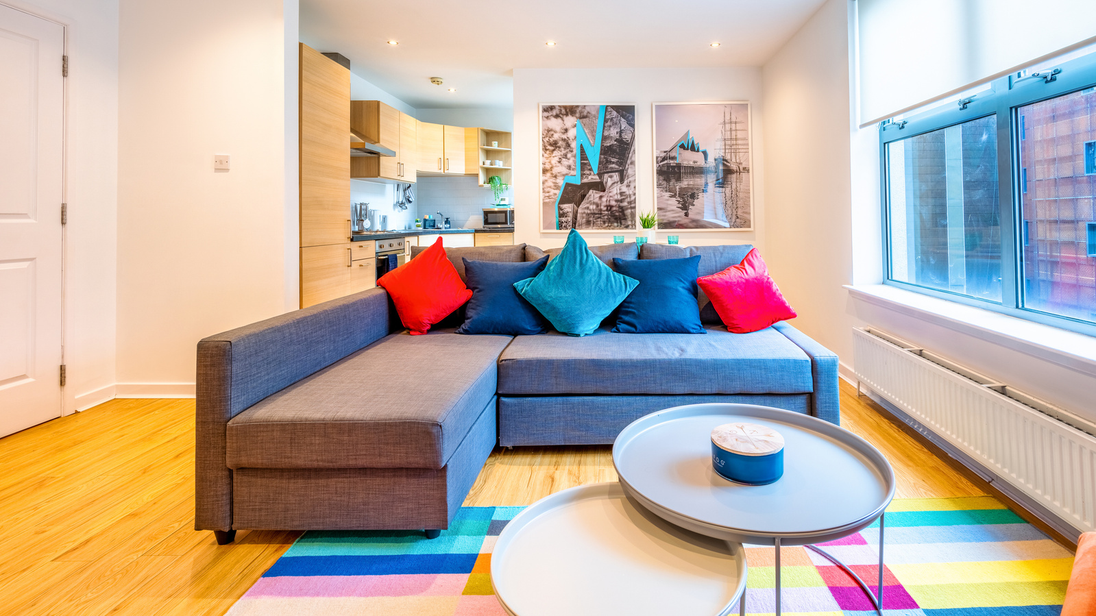 Living Room for Scotland Interior Property in Glasgow - Photography by Nate Cleary