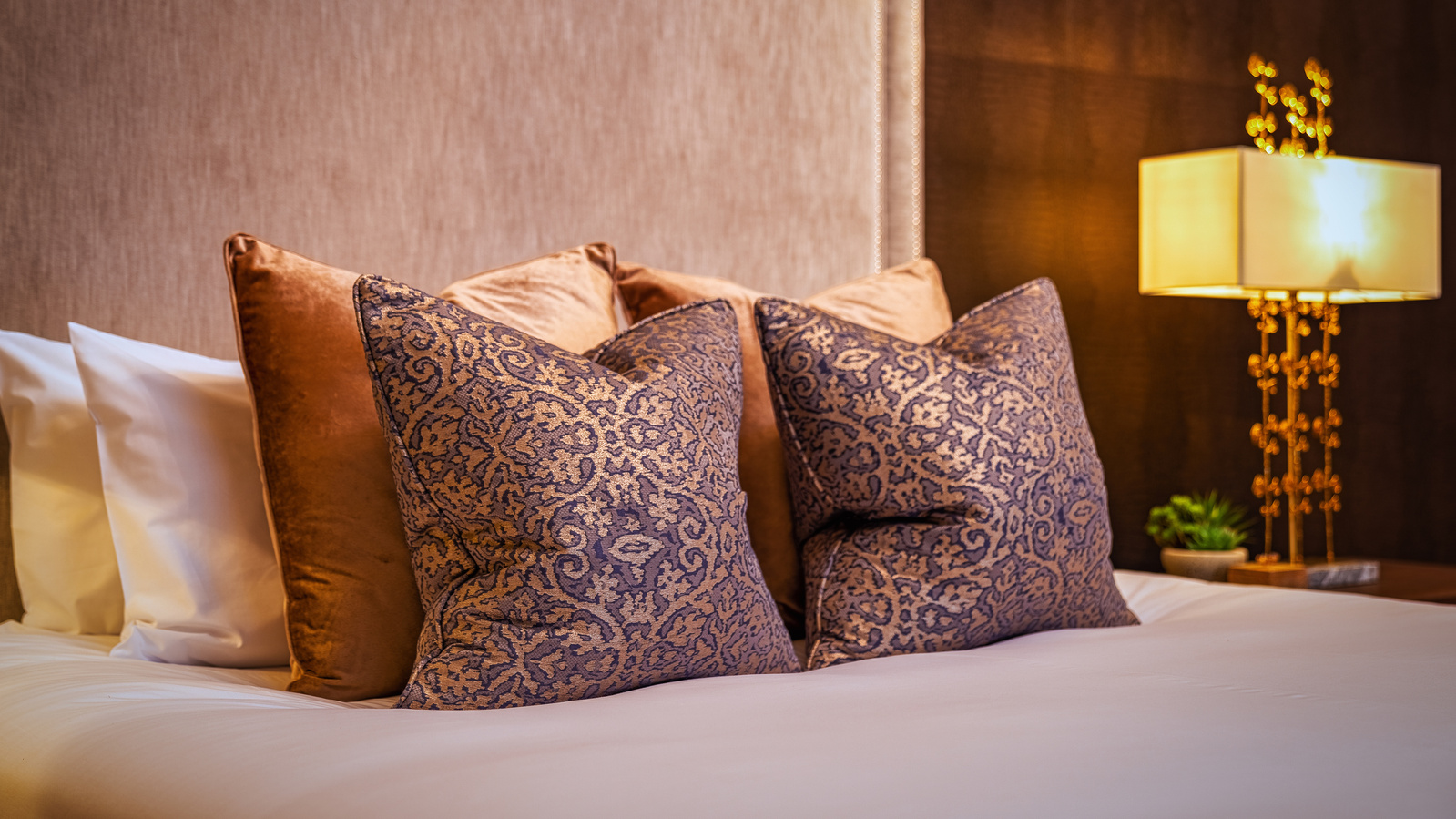 Bedroom for Scotland Interior Property - Photography by Nate Cleary