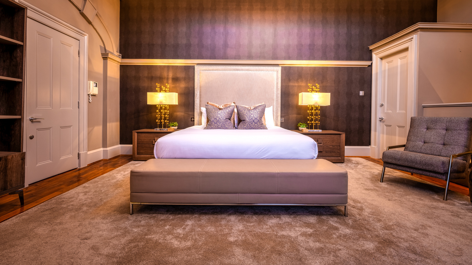 Bedroom for Scotland Interior HDR Property - Photography by Nate Cleary