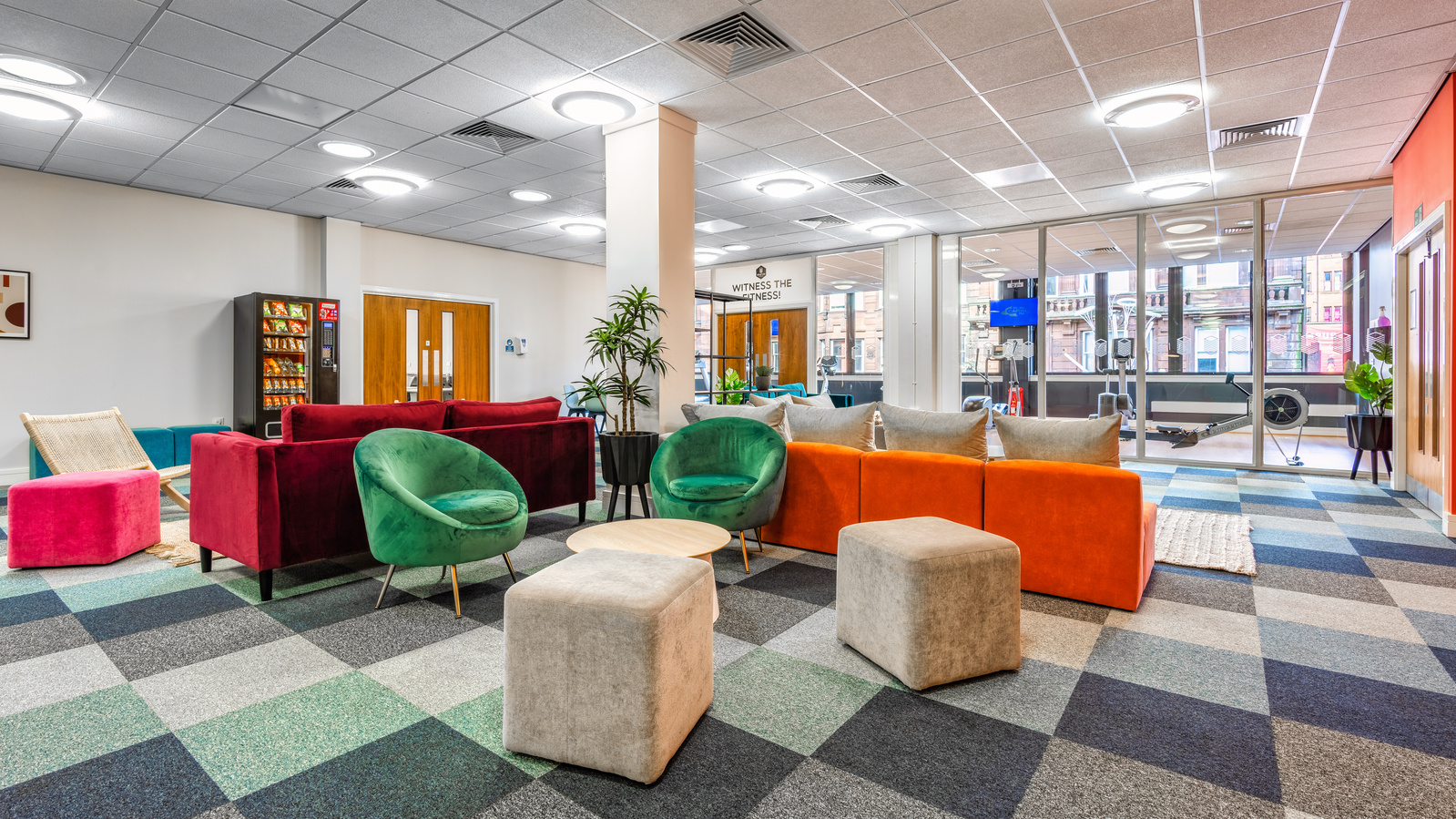 Common Area for Scotland Interior Property Student Housing in Glasgow - Photography by Nate Cleary