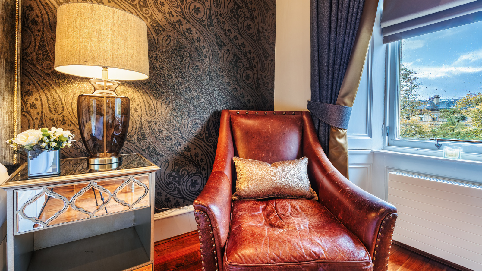 Bedroom for Scotland Interior Property - Photography by Nate Cleary