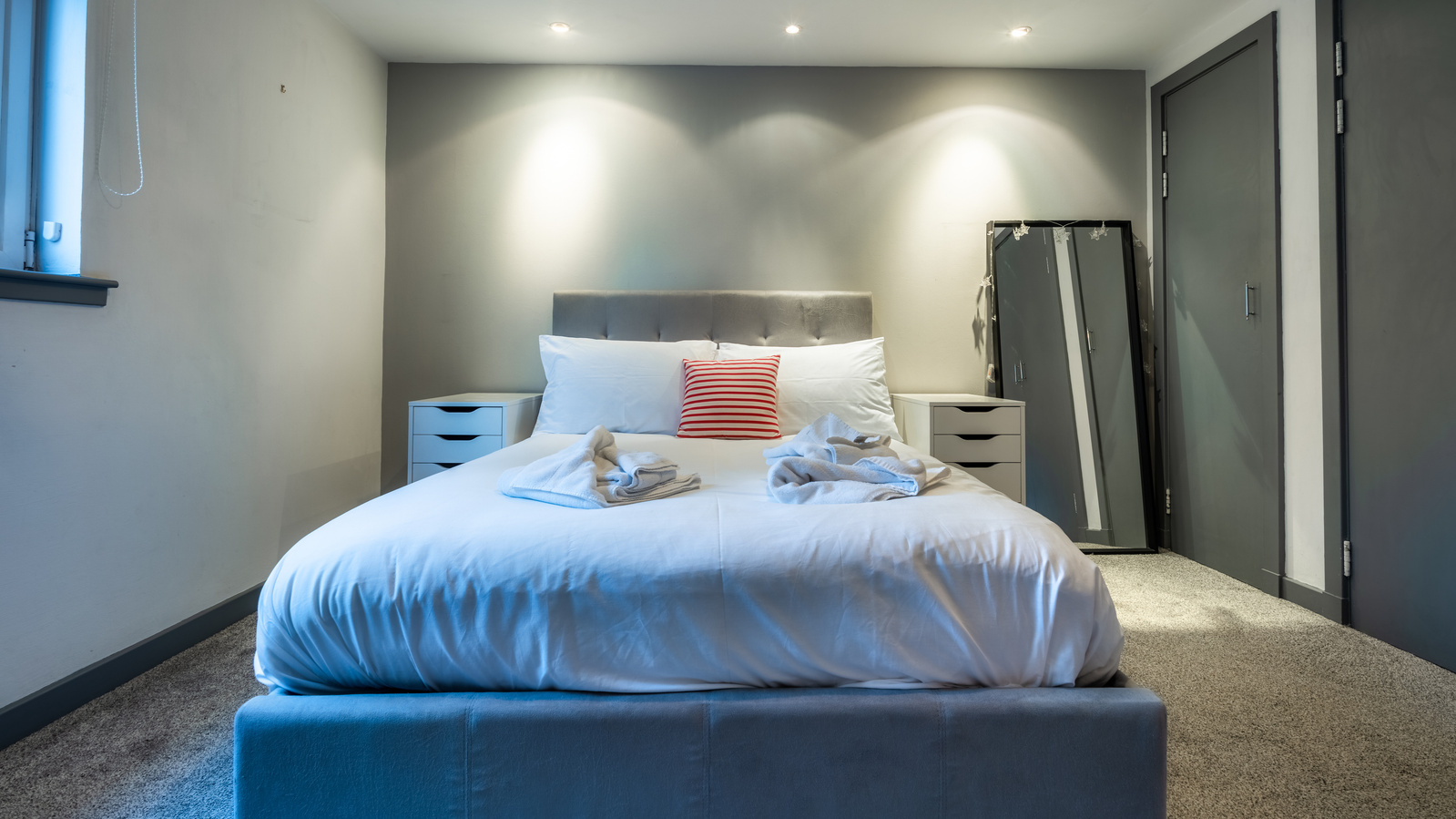 Bedroom for Scotland Interior Property in Glasgow - Photography by Nate Cleary