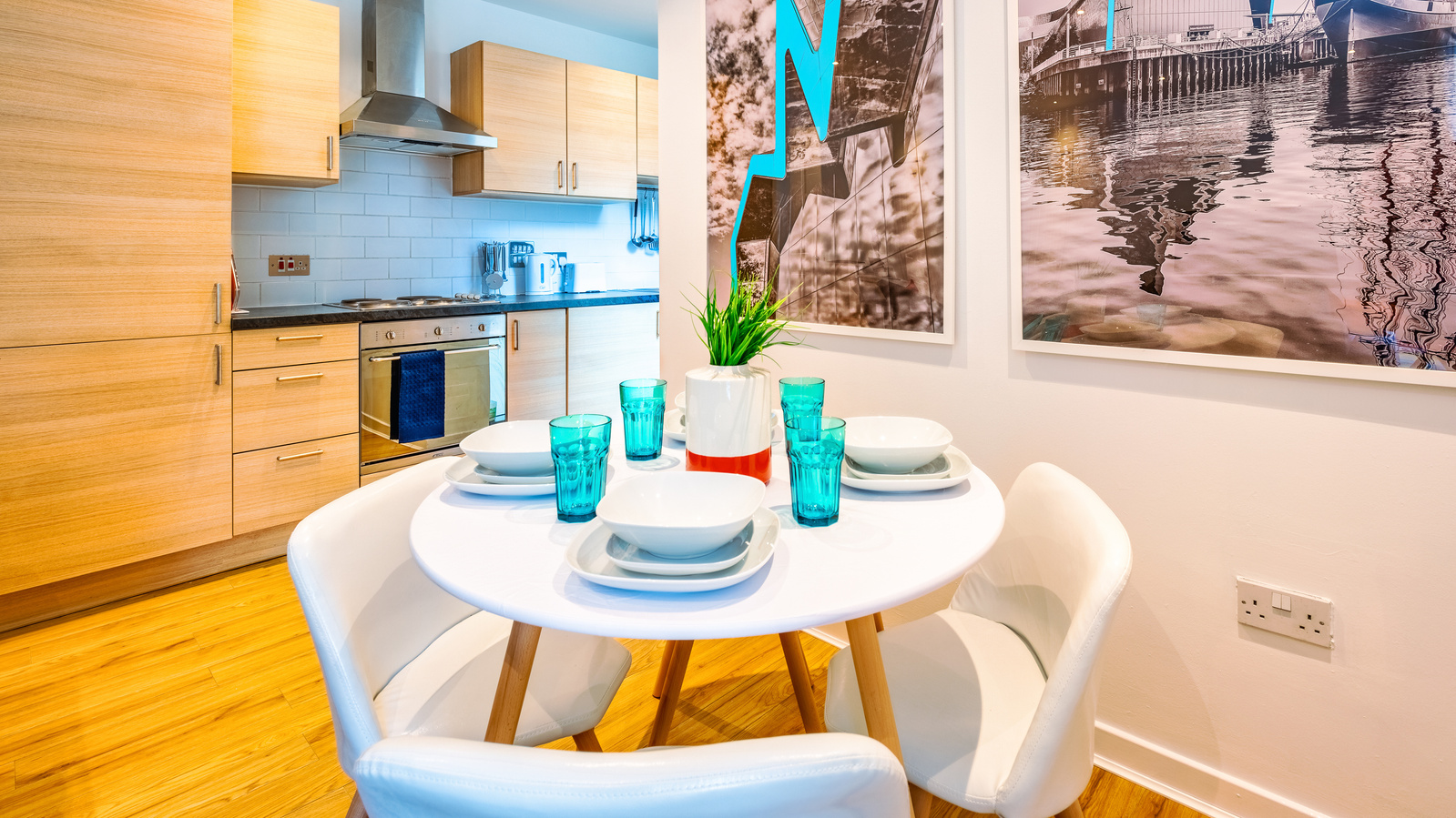 Dining Room for Scotland Interior Property in Glasgow - Photography by Nate Cleary