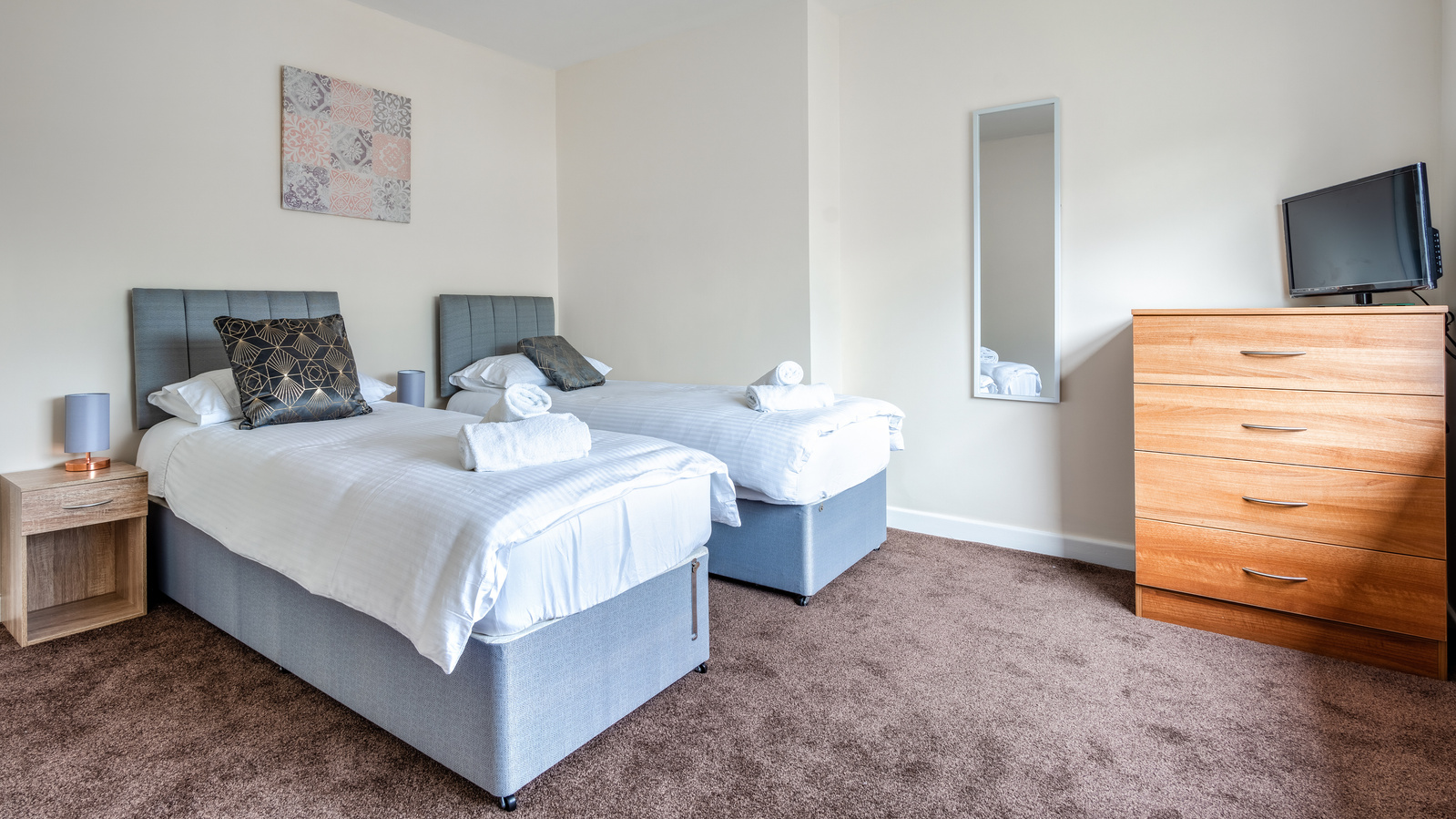 Bedroom for Scotland Interior Property in Glasgow - Photography by Nate Cleary