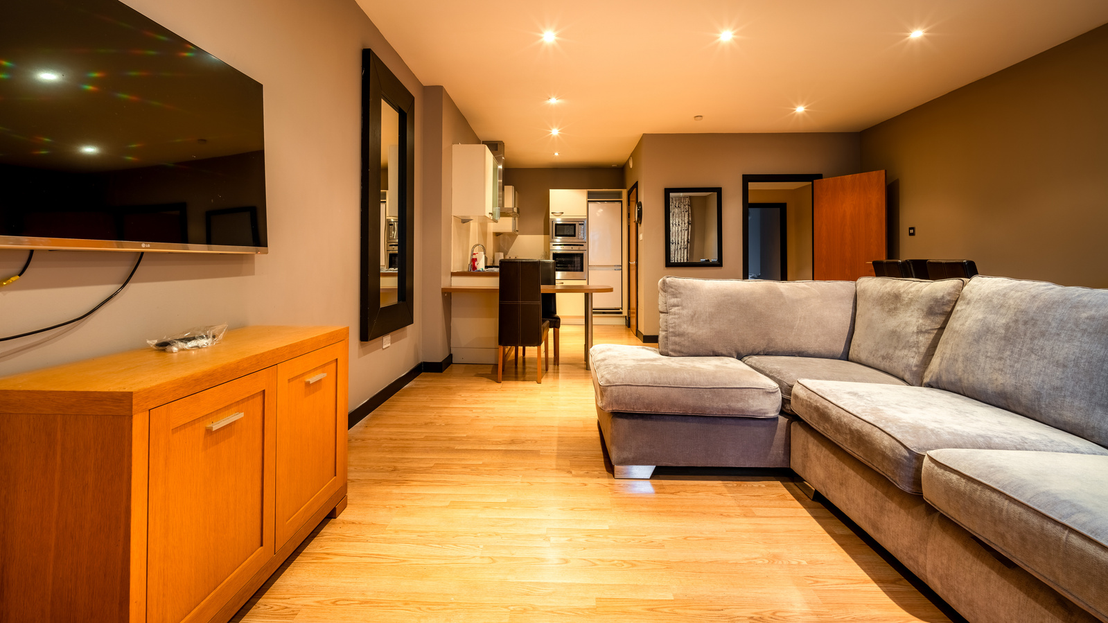 Living Room for Scotland Interior Property in Glasgow - Photography by Nate Cleary