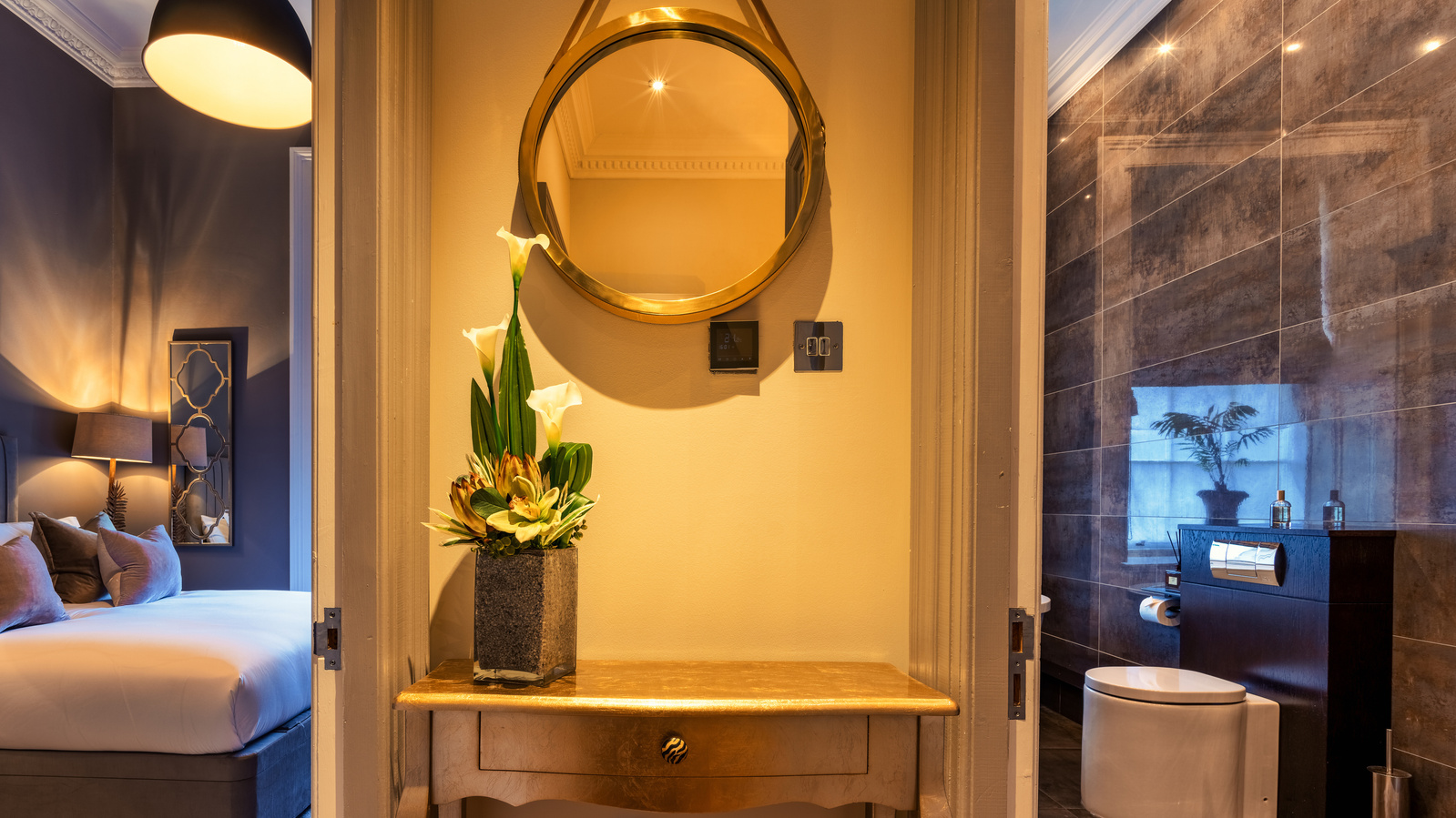 Hallway for Scotland Interior Property - Photography by Nate Cleary