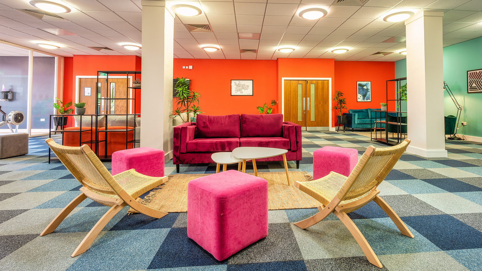 Common Area for Scotland Interior Property Student Housing in Glasgow - Photography by Nate Cleary