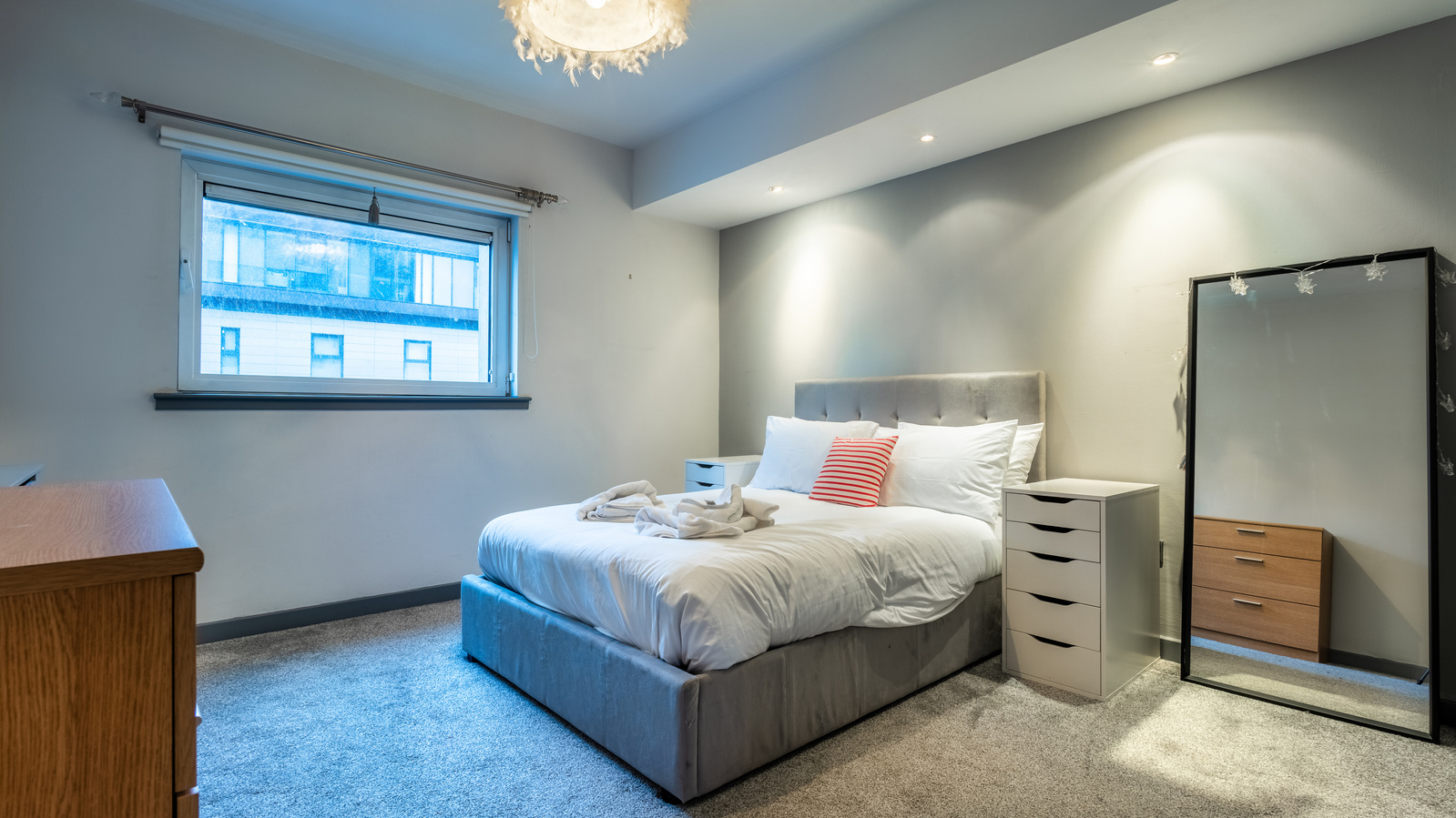 Bedroom for Scotland Interior Property in Glasgow - Photography by Nate Cleary