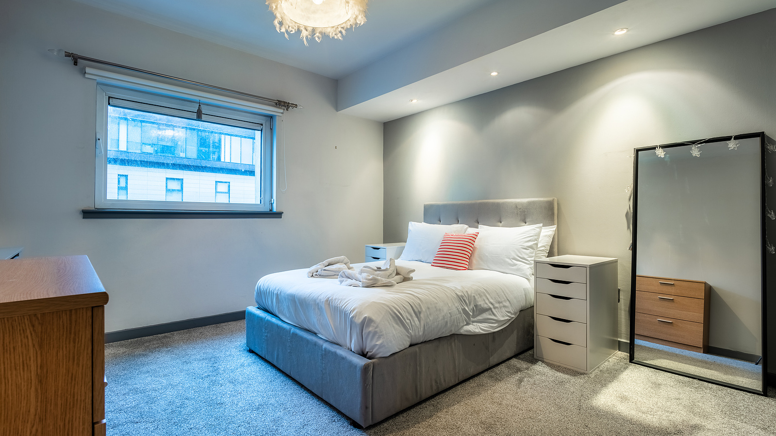 Bedroom for Scotland Interior Property in Glasgow - Photography by Nate Cleary