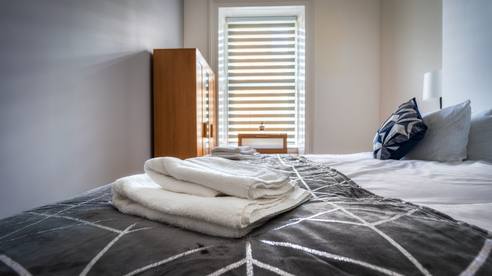 Bedroom for Scotland Interior Property in Glasgow - Photography by Nate Cleary