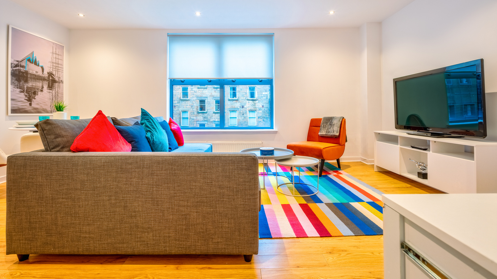 Living Room for Scotland Interior Property in Glasgow - Photography by Nate Cleary