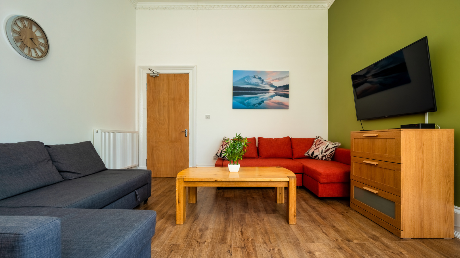 Living Room for Scotland Interior Property in Glasgow - Photography by Nate Cleary