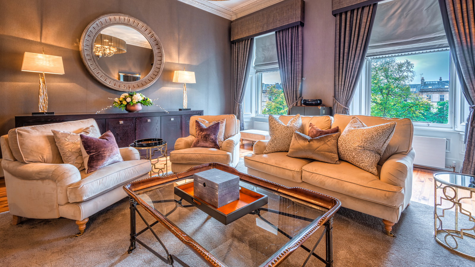 Living Room for Scotland Interior Property - Photography by Nate Cleary