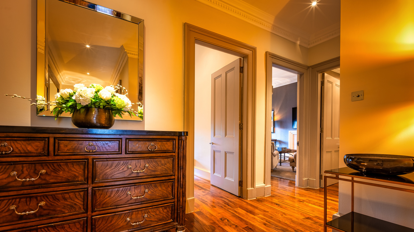 Hallway for Scotland Interior Property - Photography by Nate Cleary