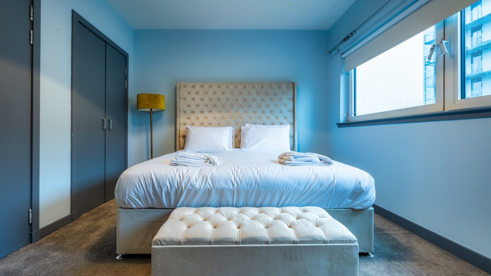 Bedroom for Scotland Interior Property in Glasgow - Photography by Nate Cleary