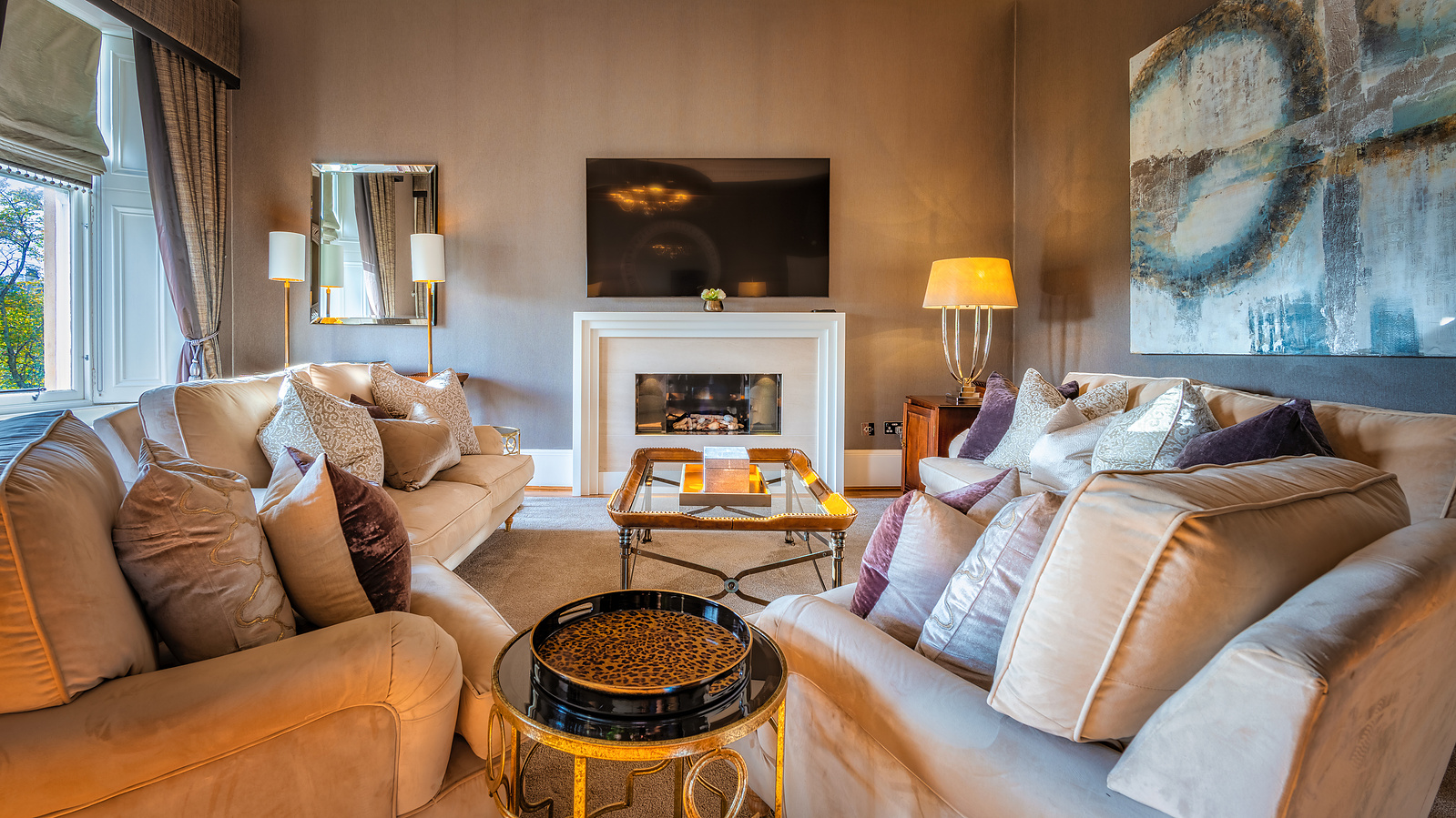 Living Room for Scotland Interior Property - Photography by Nate Cleary