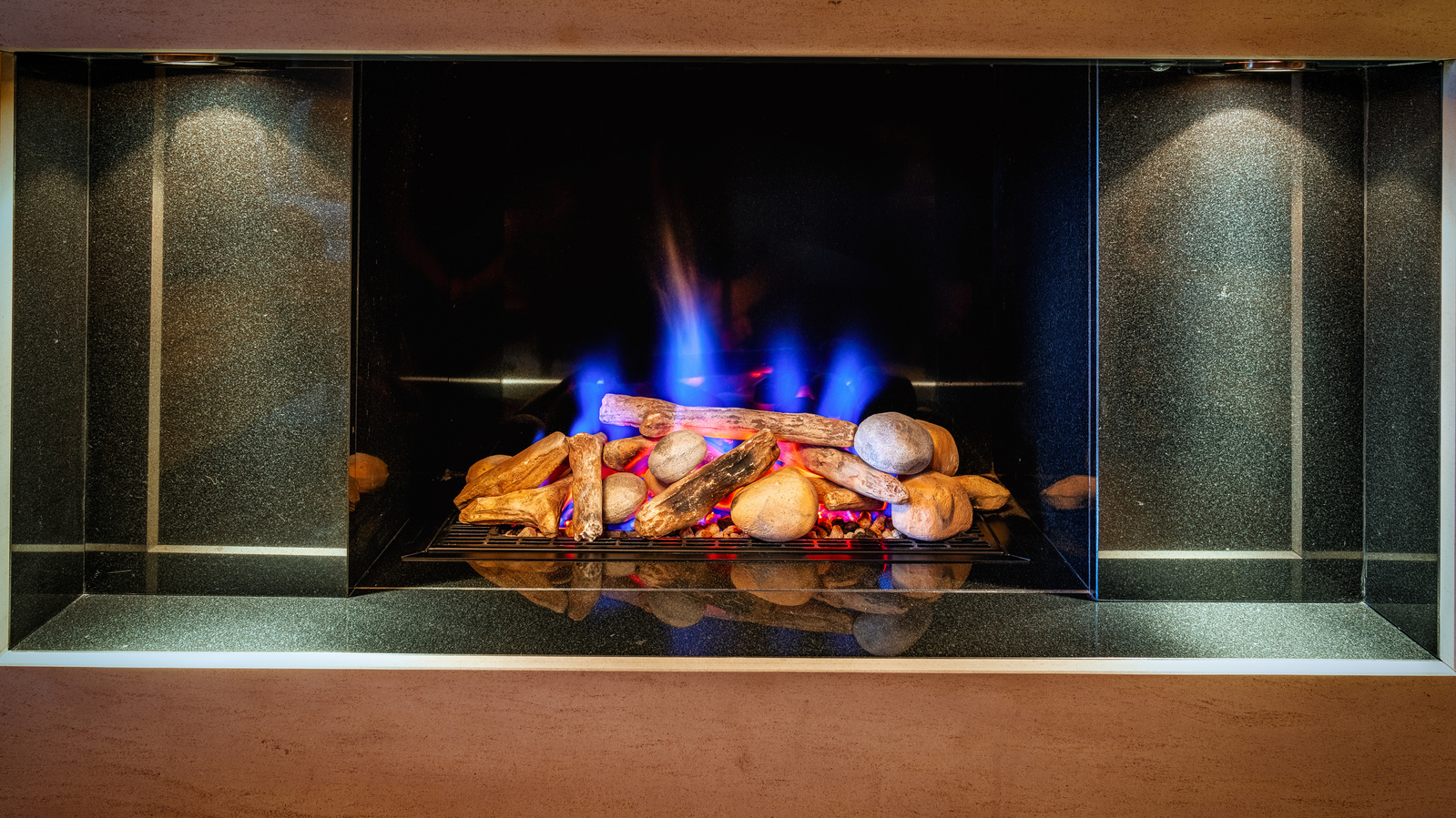 Fireplace for Scotland Interior Property - Photography by Nate Cleary